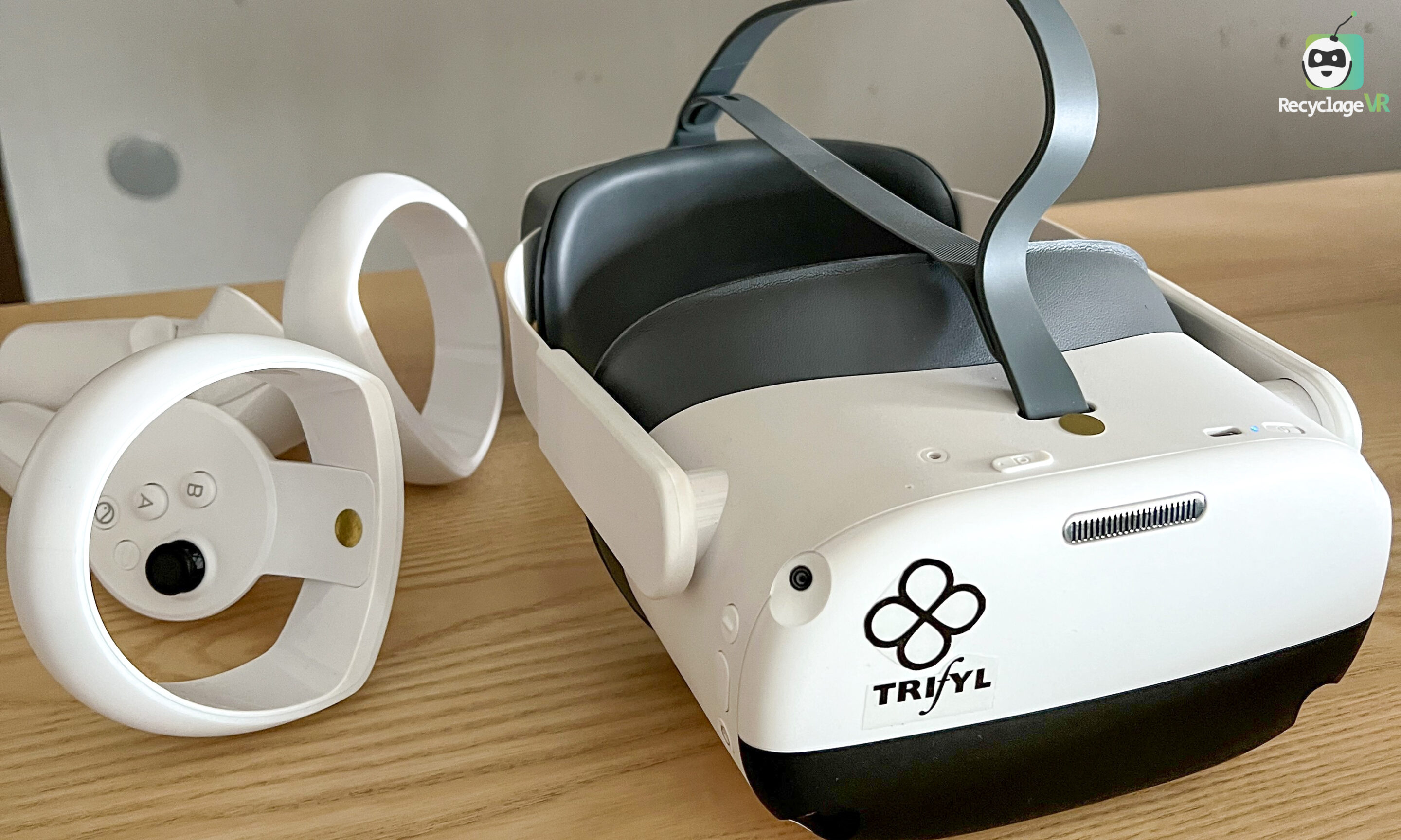 CasqueVR Recyclage VR pour équiper Trifyl