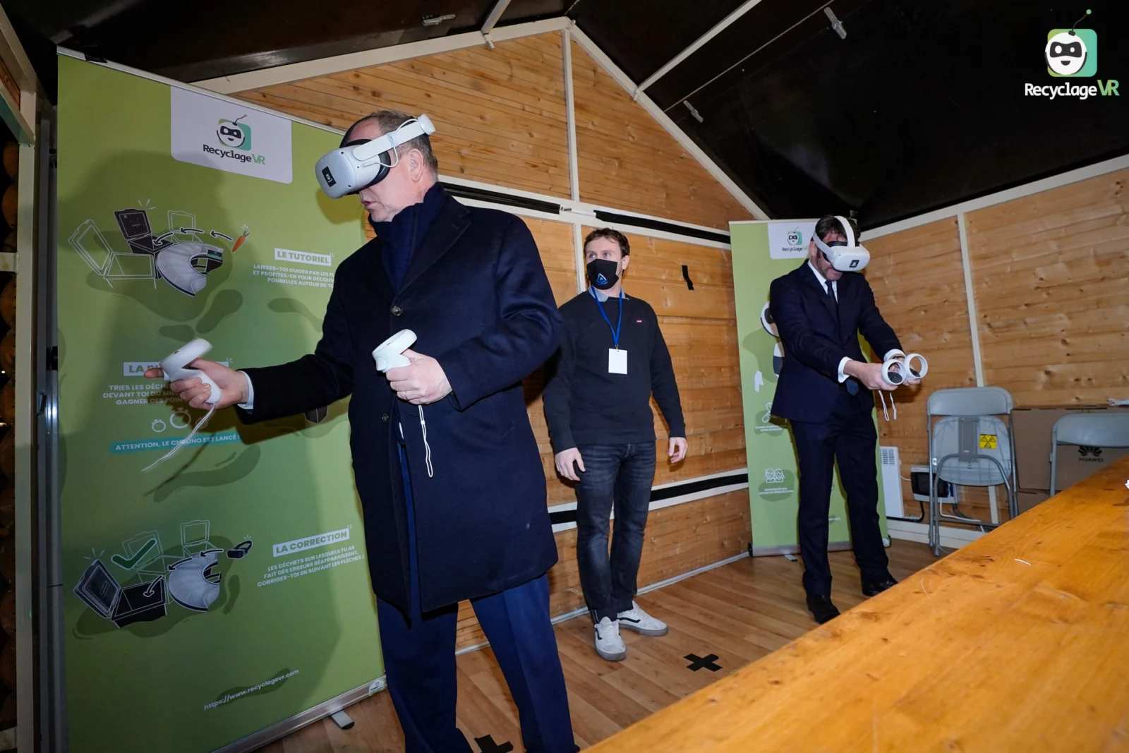 RecyclageVR — Monacollecte RecyclageVR stand at Monacollecte 2022