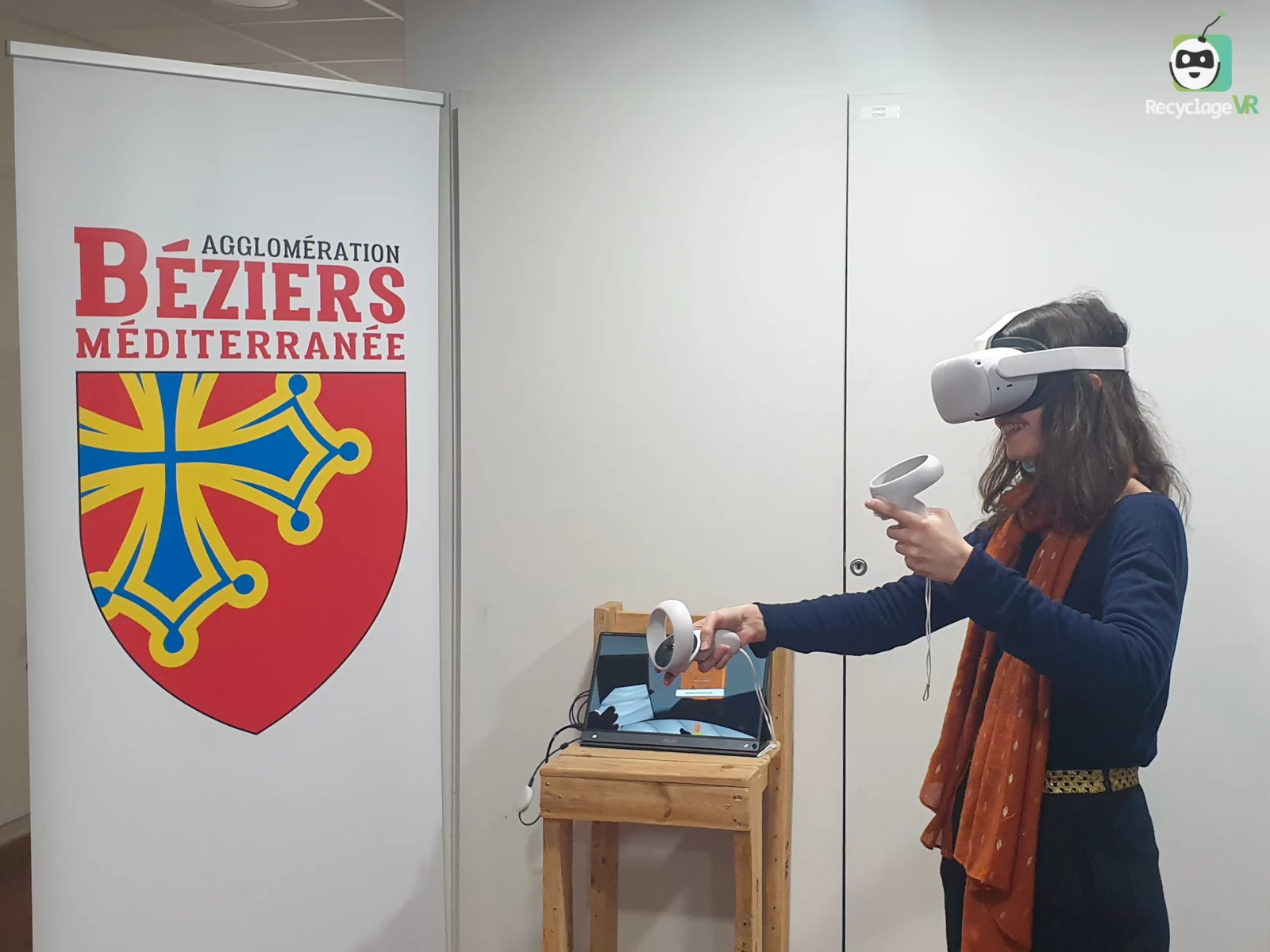 RecyclageVR — Béziers Méditerranée urban authority