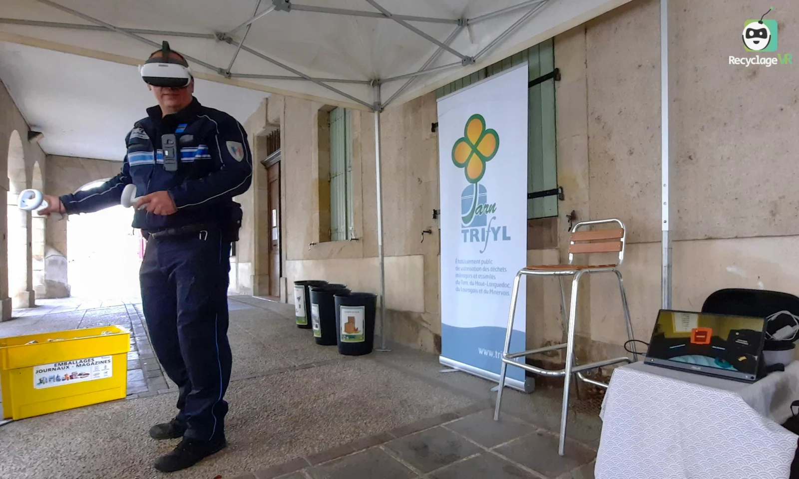 RecyclageVR — Trifyl RecyclageVR at Game Camp Lille