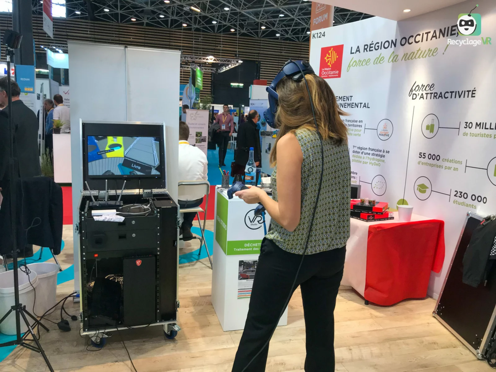 RecyclageVR — Pollutec RecyclageVR stand at Pollutec 2018