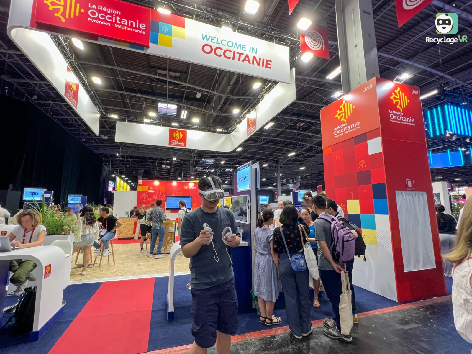 RecyclageVR — Vivatech 2023 RecyclageVR on the Occitanie Region pavilion at VivaTech 2023