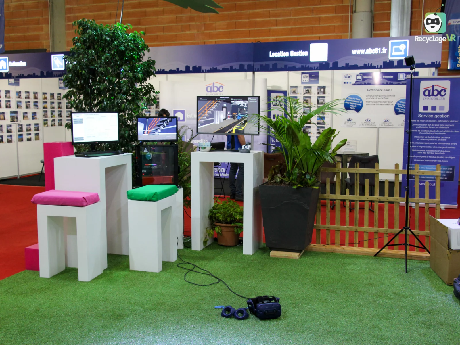 RecyclageVR — Habitarn Albi RecyclageVR on the Albi urban authority pavilion at Habitarn 2018