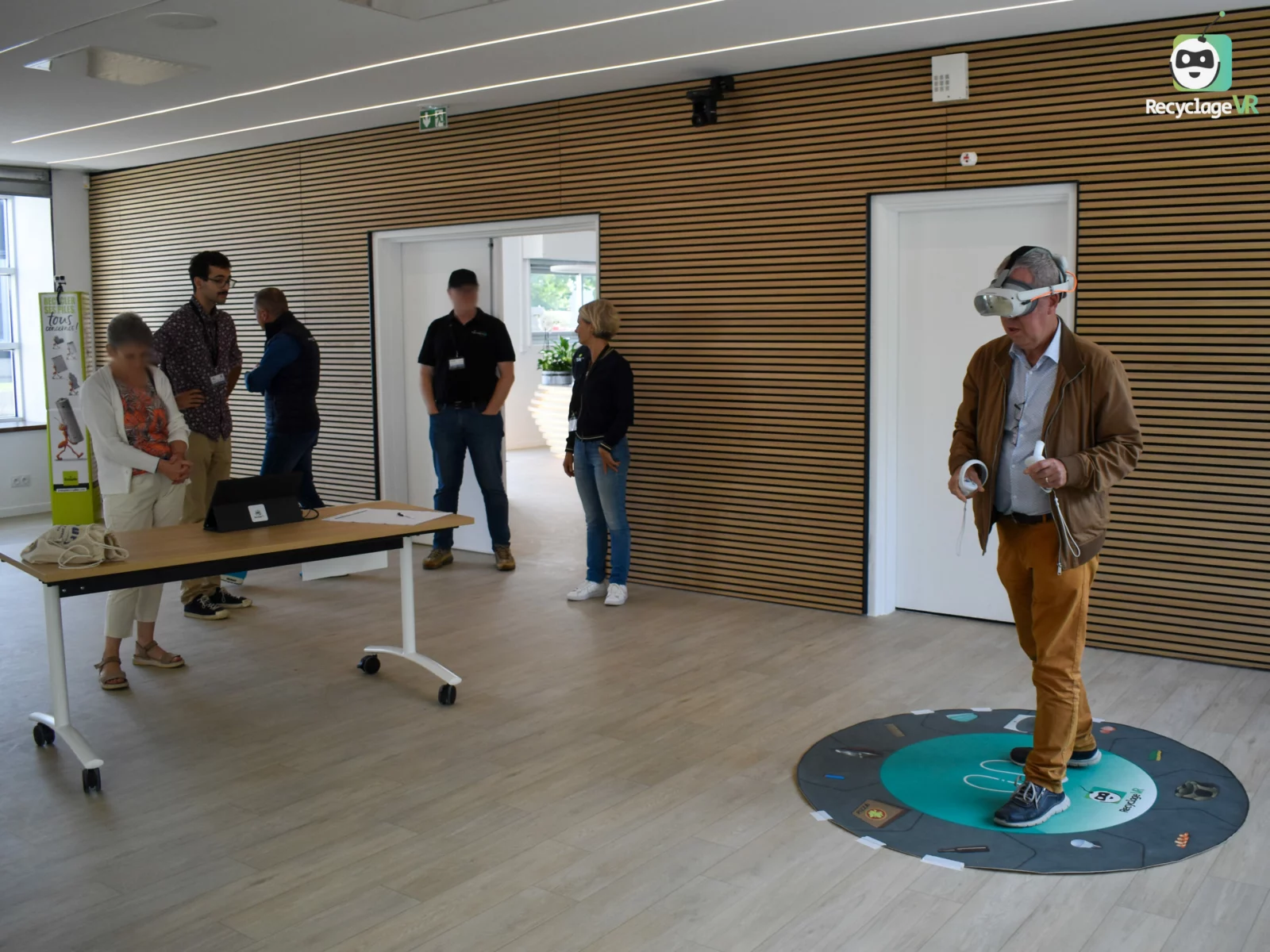 VR headset activity at SIETREM VR headset activity at SIETREM