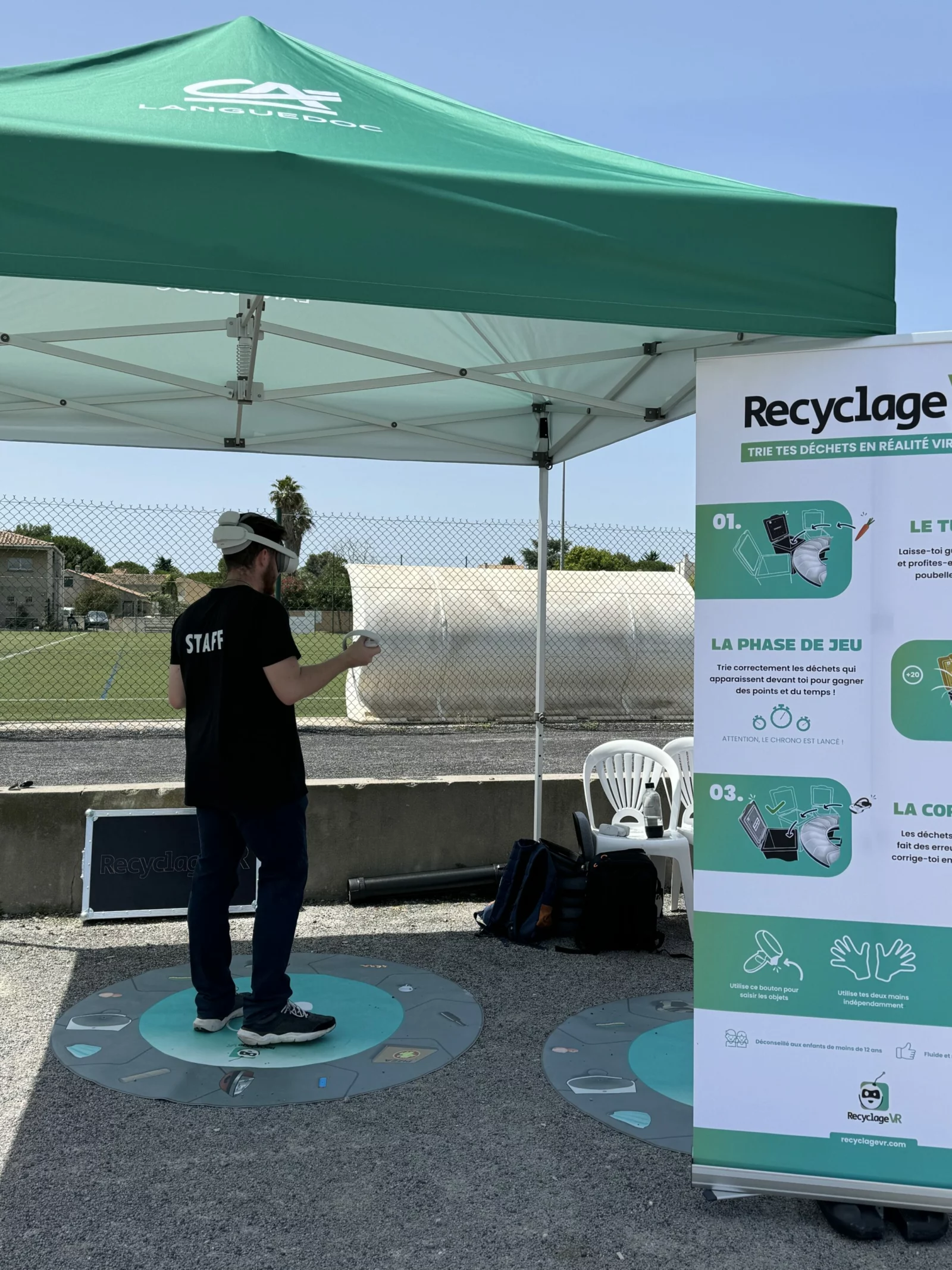 Actividad RecyclageVR en Crédit Agricole Languedoc