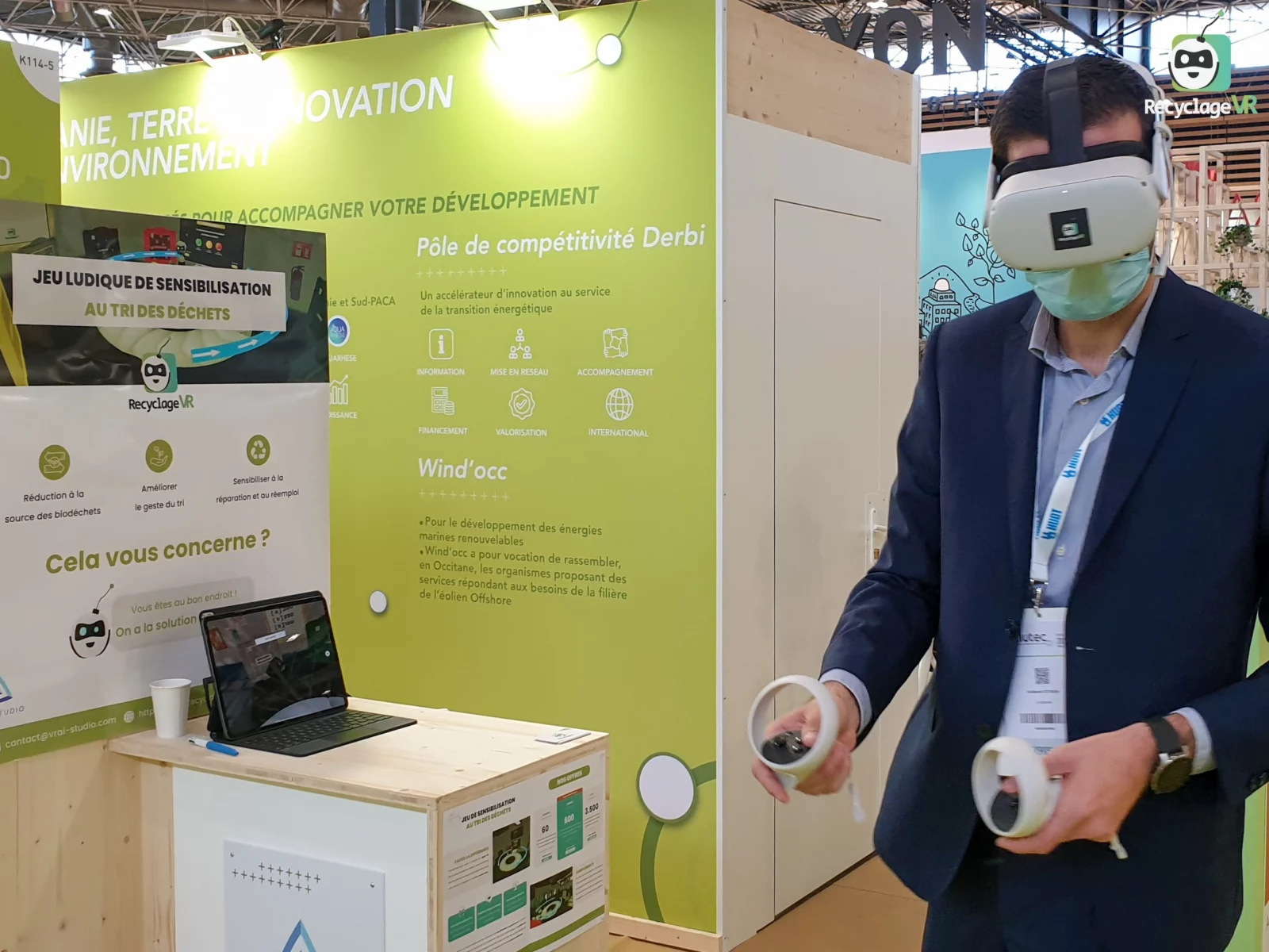 RecyclageVR — Pollutec RecyclageVR stand at Pollutec 2021