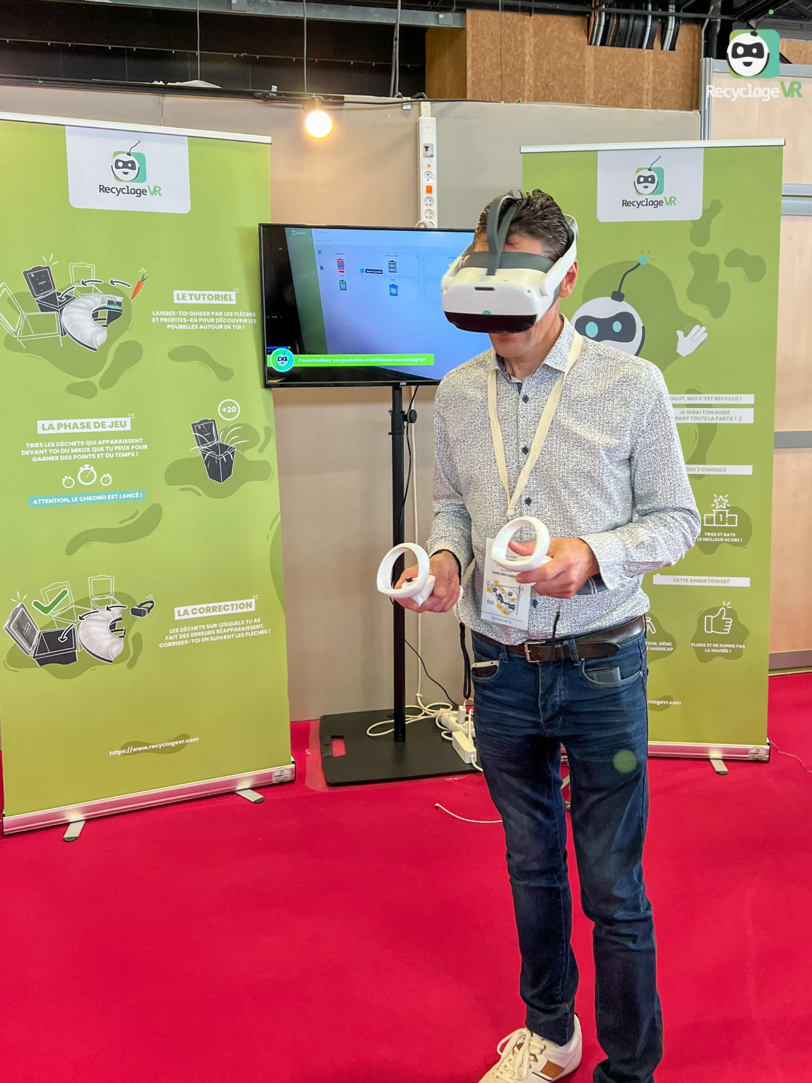 RecyclageVR — EnviroPro Grand Ouest Angers Stand RecyclageVR en EnviroPro Grand Ouest 2022