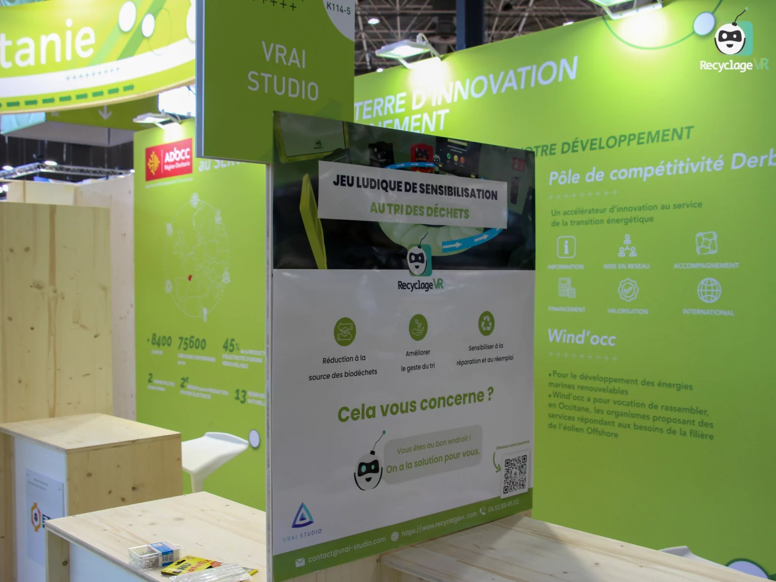 RecyclageVR — Pollutec RecyclageVR stand at Pollutec 2021