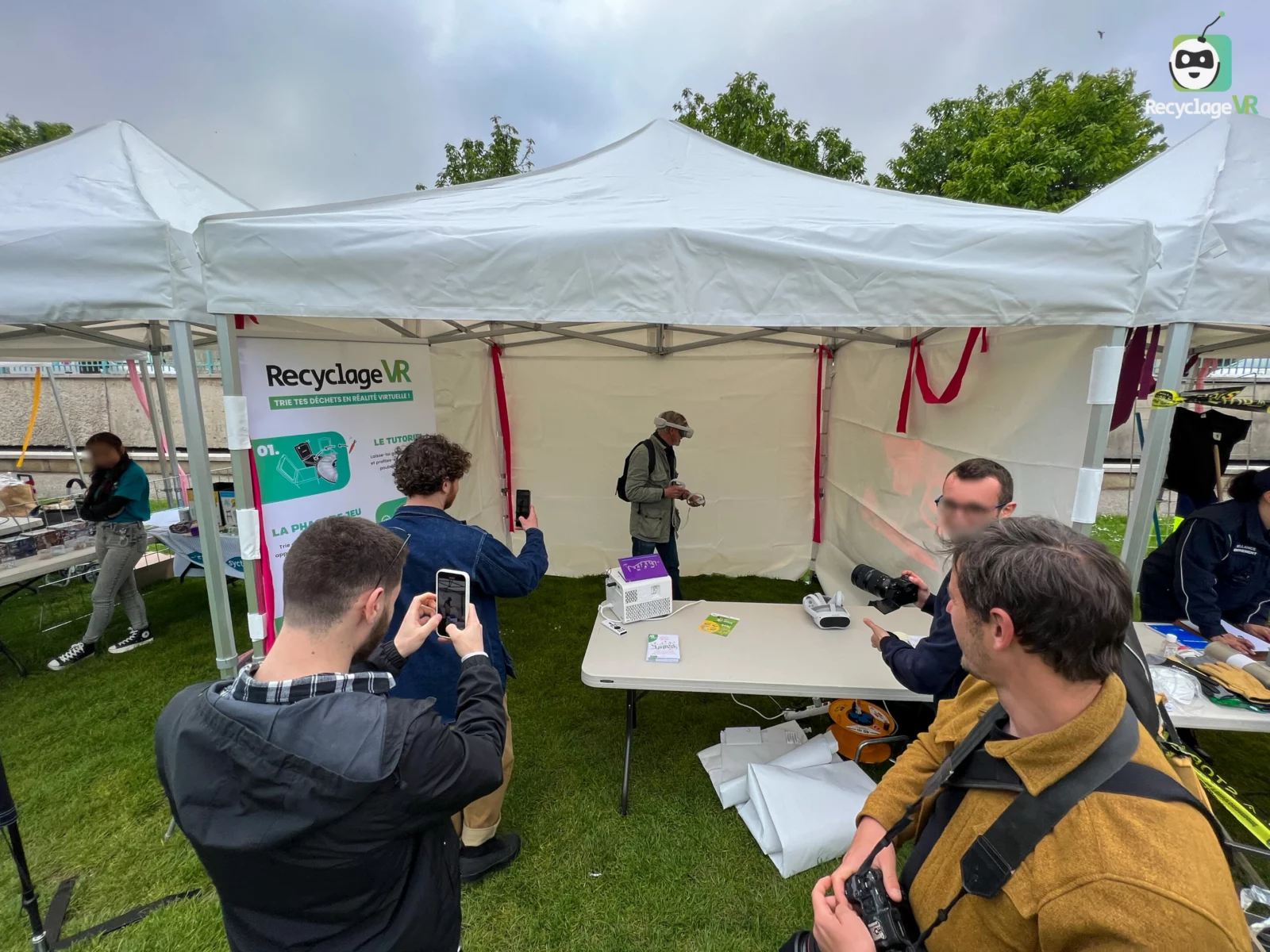 RecyclageVR — Kremlin-Bicêtre RecyclageVR stand at the Festival de l’Écologie Populaire in Kremlin-Bicêtre, 13–14 May 2023
