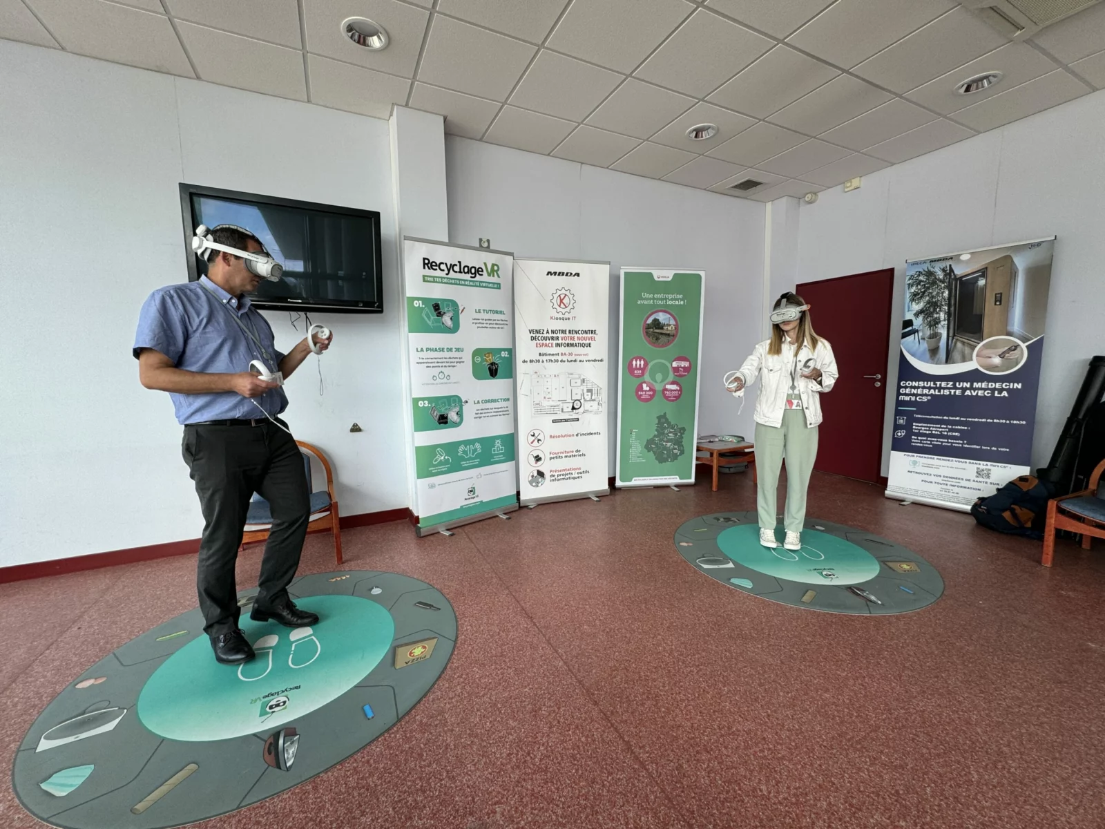 Virtual reality training at MBDA