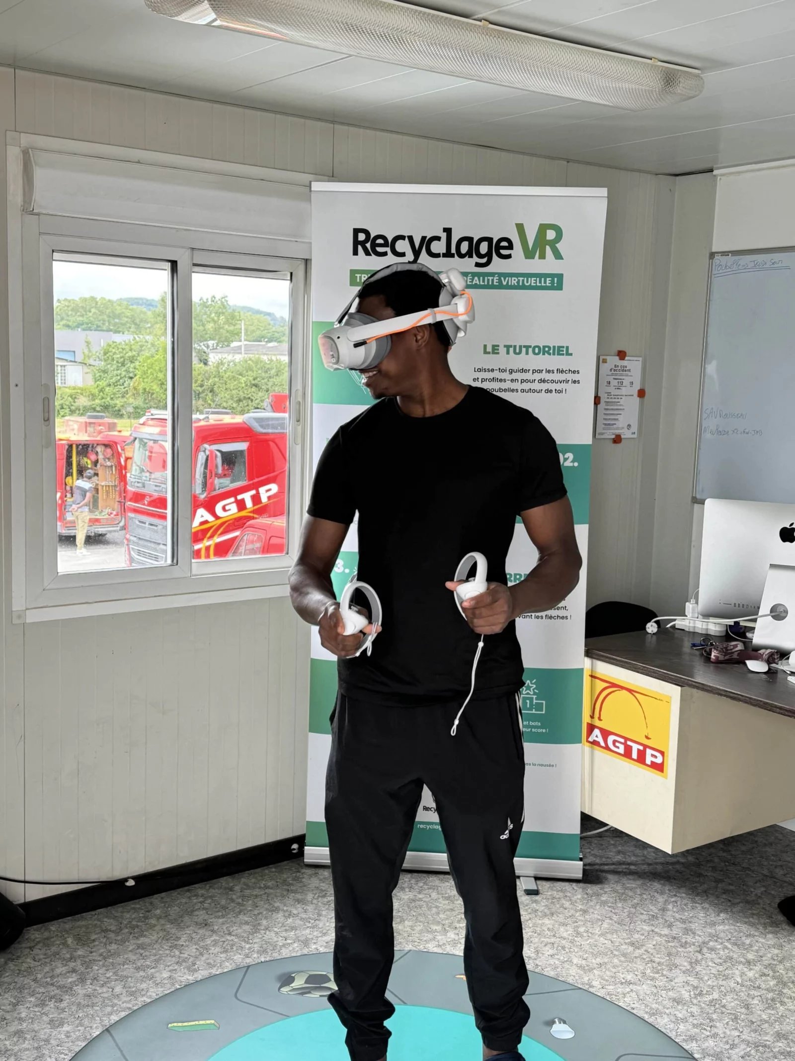 RecyclageVR demonstration at AGTP