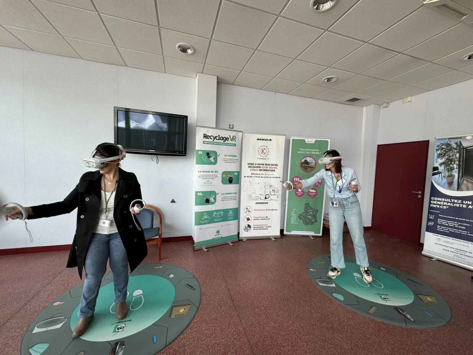 RecyclageVR workshop at MBDA