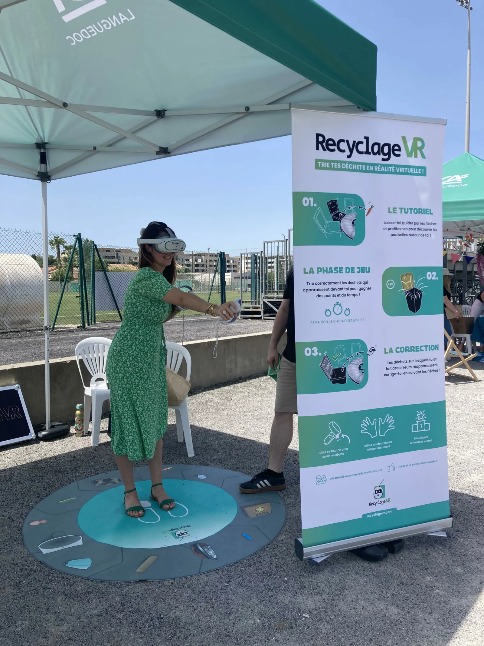 Equipamiento RecyclageVR en Crédit Agricole, Montpellier