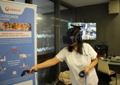 Personal sanitario prueba RecyclageVR