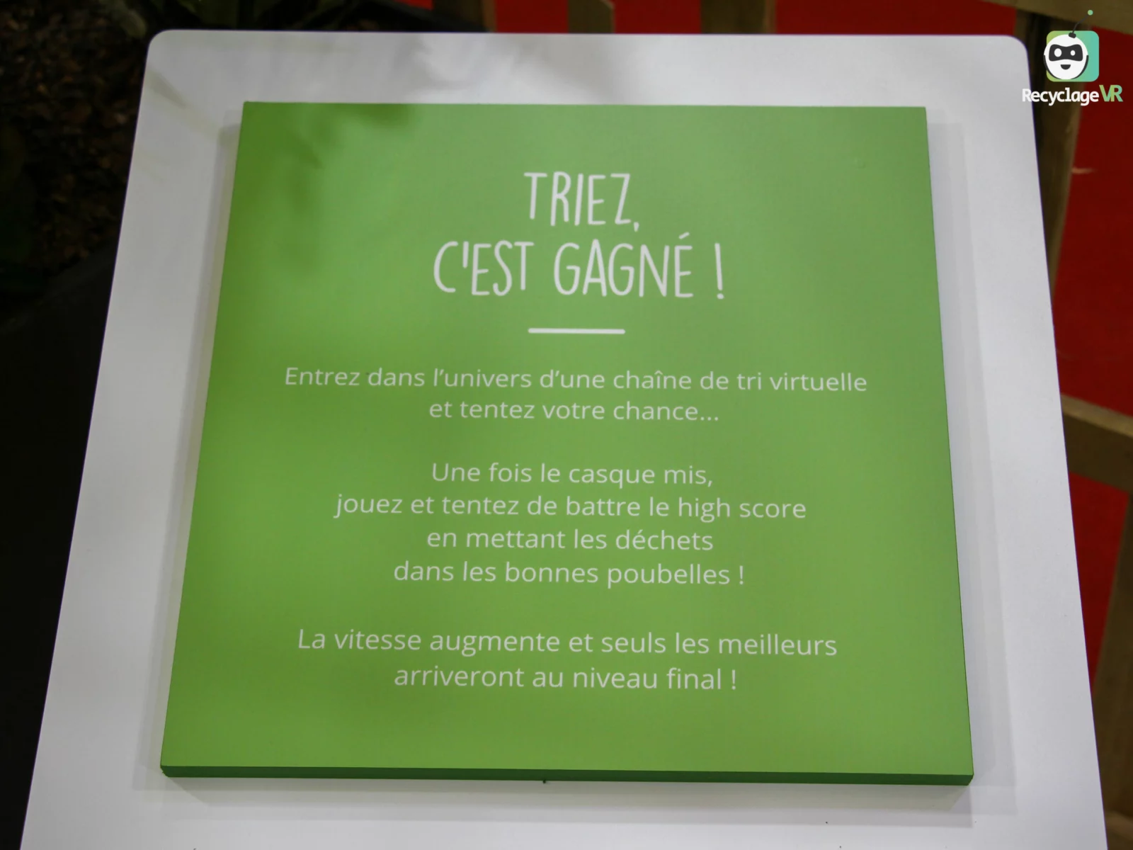 RecyclageVR — Habitarn Albi RecyclageVR on the Albi urban authority pavilion at Habitarn 2018
